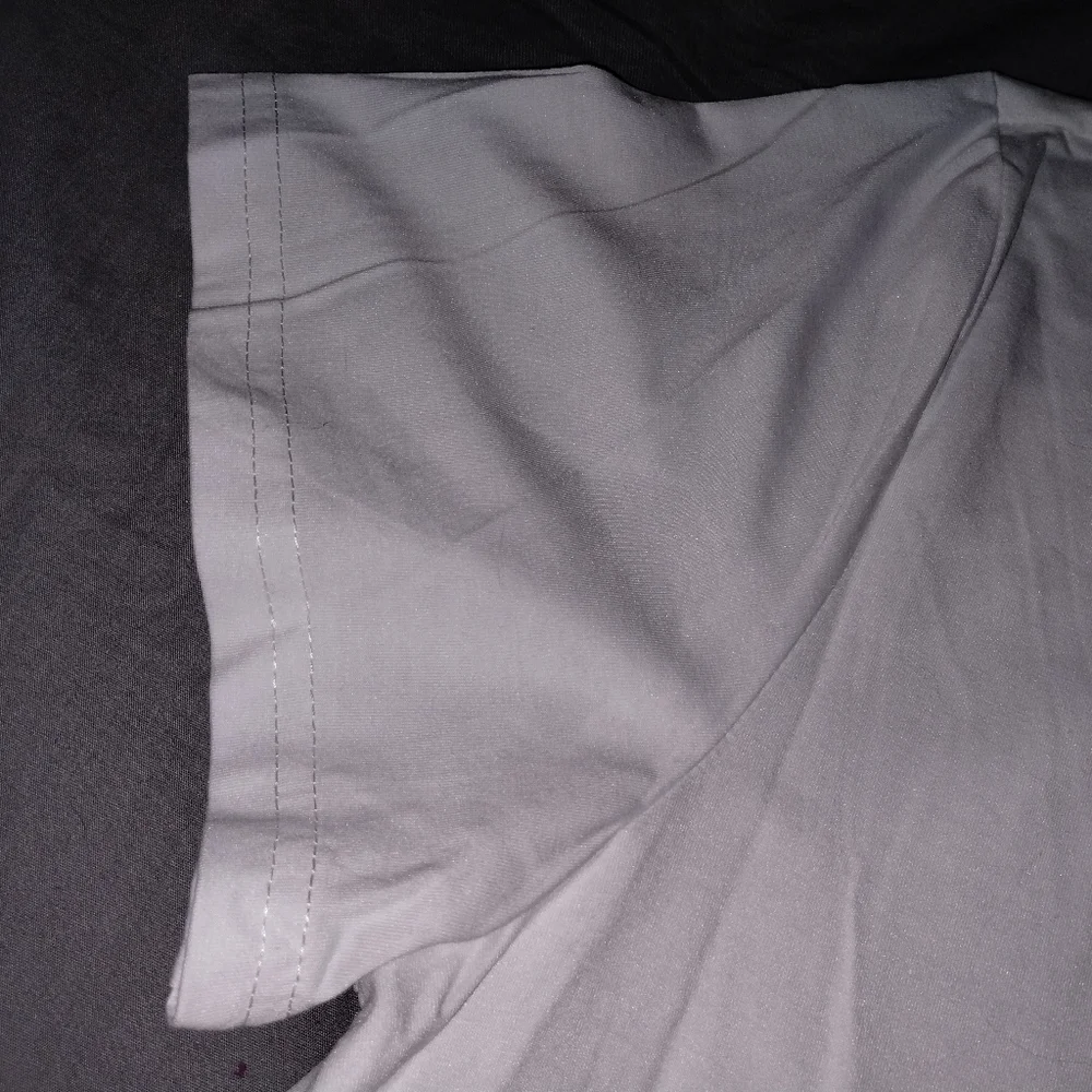 Ortilerri Women's Oversized White Short Sleeve Shirt - Picture 6 of 7